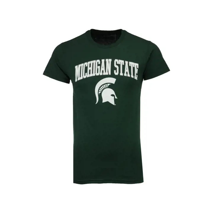 T-shirt Michigan State Spartans 2F NCAA Logo de taille moyenne vert