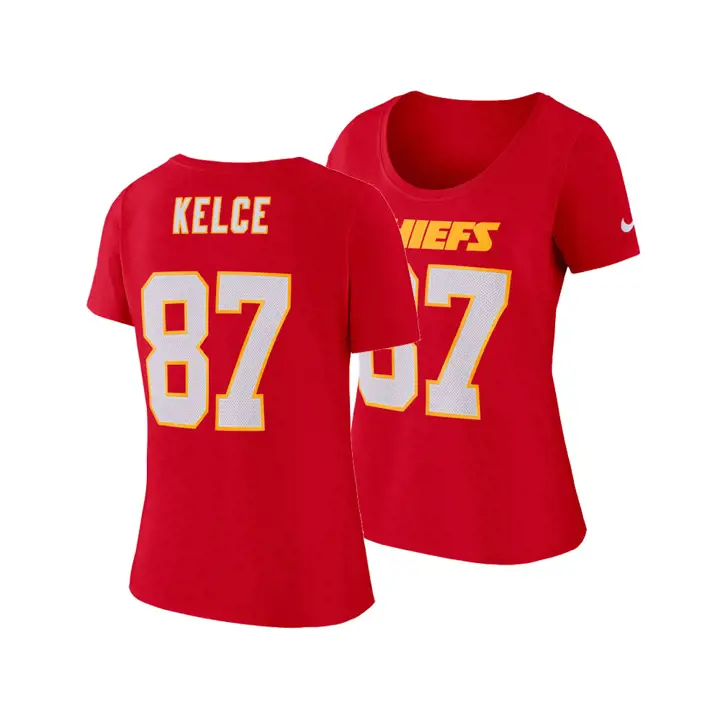 T-shirt NFL femme Kansas City Chiefs Player Pride 3.0 Trav