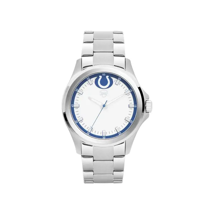 Montre Sport Homme Indianapolis Colts Argent  BLEU/BLC
