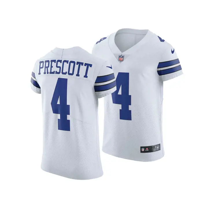 COWBOYS NFL Maillot Elite Vapor Untouchable Dak Prescott blanc