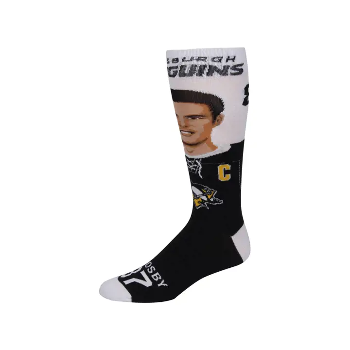 PENGUINS MUGS Chaussettes Sidney Crosby noires