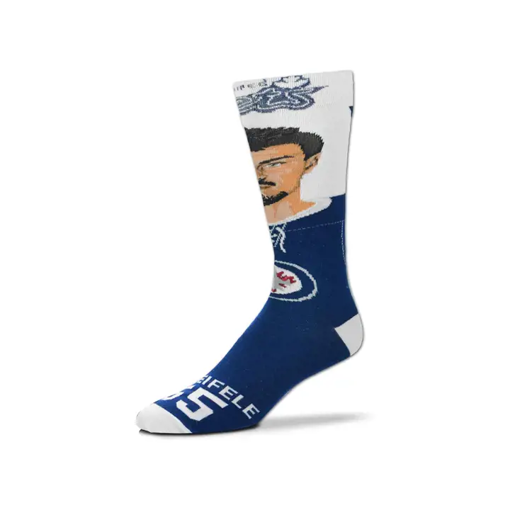 WIN. JETS MUGS Sock Mark Scheifele bleu marine