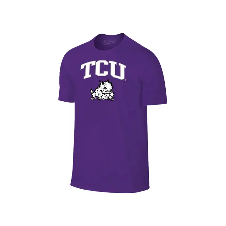 T-Shirt Logo Mi-Taille NCAA "Horned Frogs" de Texas Christian PU