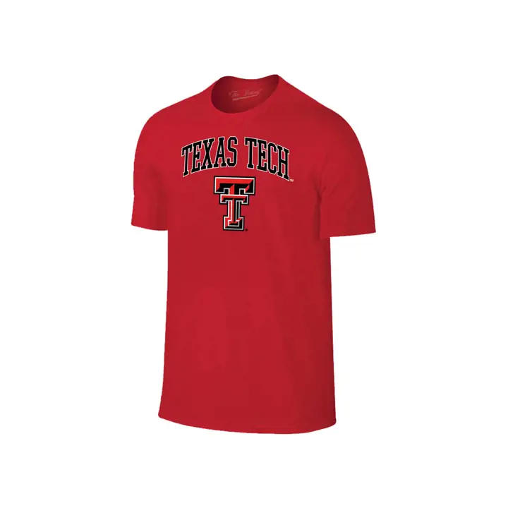 T-shirt Texas Tech Raiders 2F NCAA Logo mi-taille ROUGE