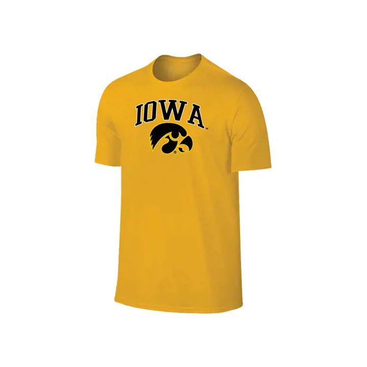 T-shirt à logo moyen NCAA Iowa Hawkeyes 2F GL