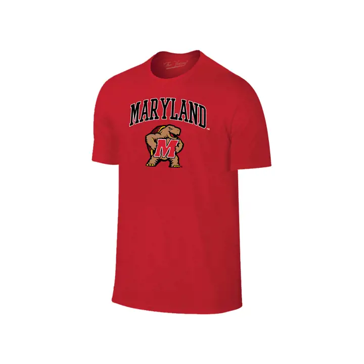 T-shirt logo moyen NCAA Maryland Terrapins 2F ROUGE