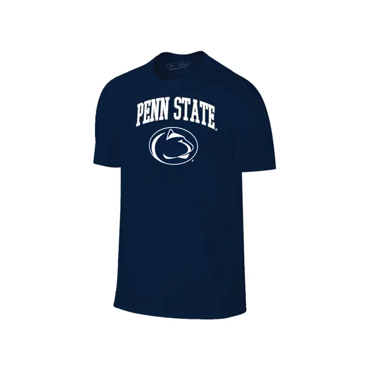 T-shirt avec logo mi-taille Penn State 2F NCAA BLEU MARINE