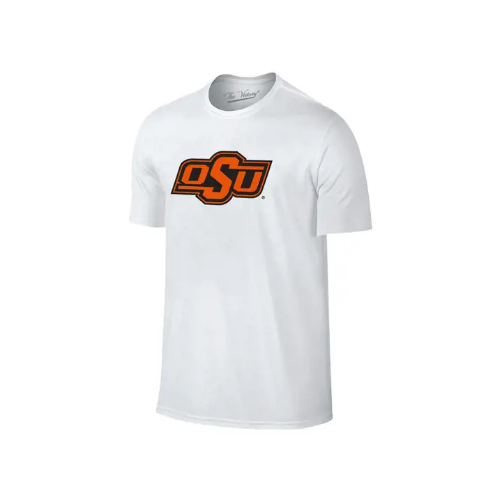 T-shirt à Grand Logo NCAA Oklahoma State 2F BLANC
