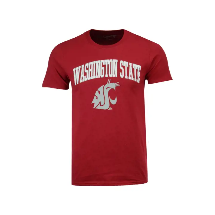 T-shirt à logo mi-taille NCAA des Cougars de l'État de Washington