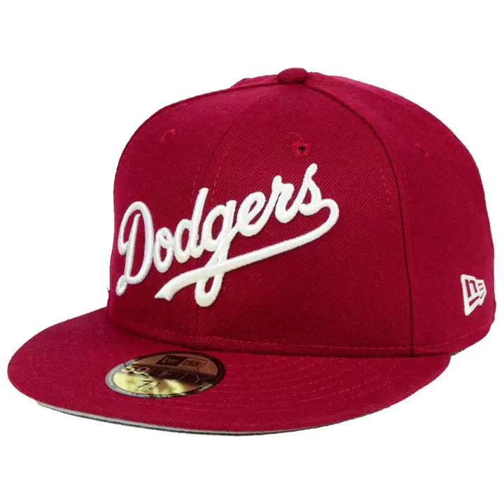 DODGERS MLB Re-Dub 59FIFTY   rouge/blanc