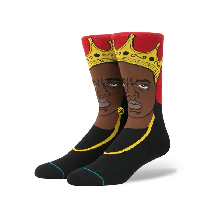 Stance BIGGIE noir/rouge