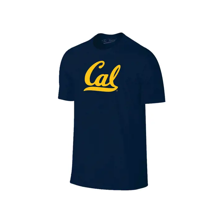 U.C. Berkeley Golden Bears T-shirt à Grand Logo NCAA BLEU MARINE