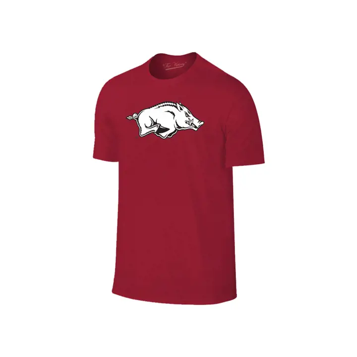 T-shirt rouge Arkansas Razorbacks 2F NCAA grand logo