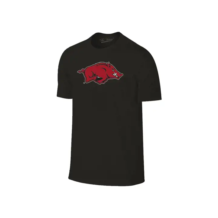T-shirt à grand logo des Arkansas Razorbacks 2F NCAA Noir