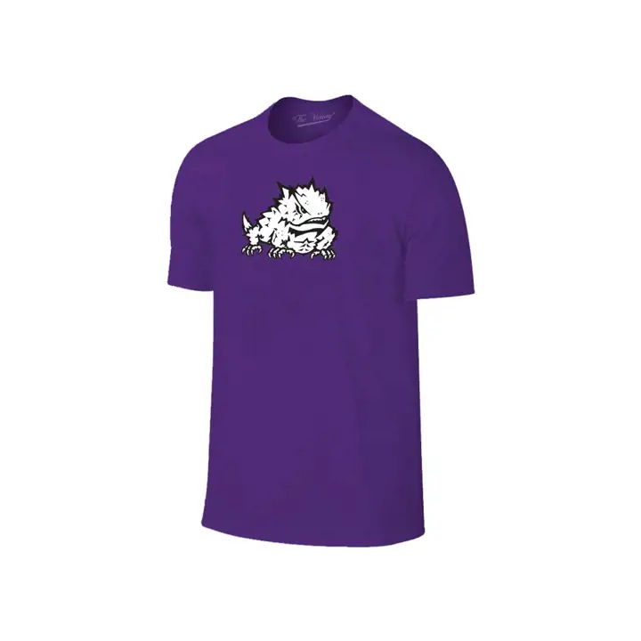 T-shirt NCAA Big Logo 2F Horned Frogs de Texas Christian University – violet