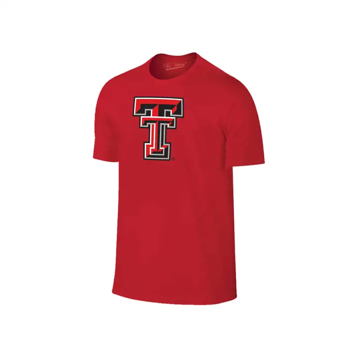T-shirt Texas Tech Raiders 2F NCAA Grand Logo ROUGE