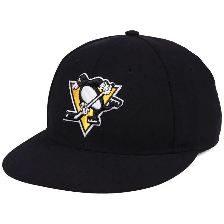 Pittsburgh Penguins LNH Coupe ajustée basique NOIR