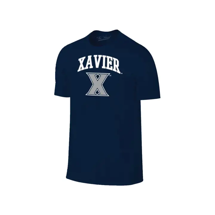 T-shirt Xavier 2F NCAA Midsize Logo 2 pour 28 $ marine