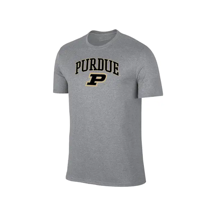 T-shirt Purdue 2F NCAA logo taille moyenne 2 pour 28 $ gris