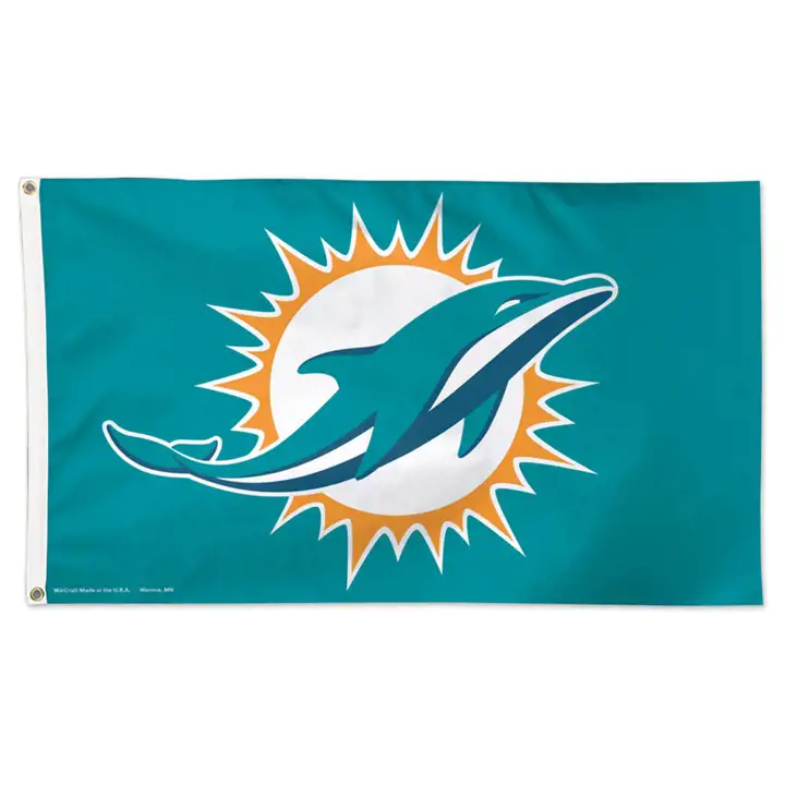 DOLPHINS DELUXE DRAPEAU 3X5 Wincraft aq
