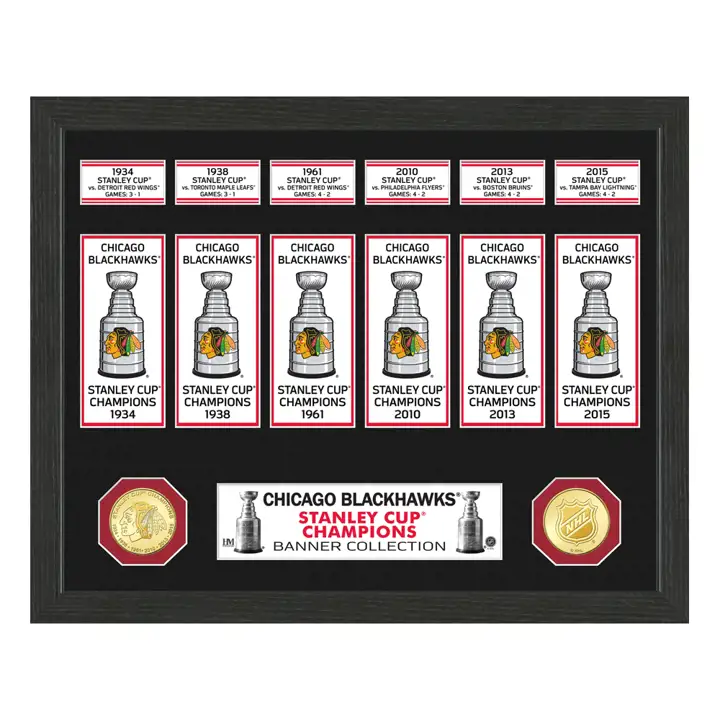 Monnaie frappée du drapeau des Blackhawks - Bronze Ast