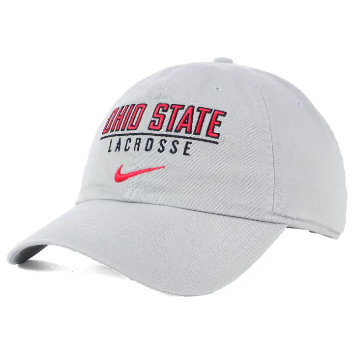 Ohio St B NCAA Campus Sport Adj Lacrosse GRIS