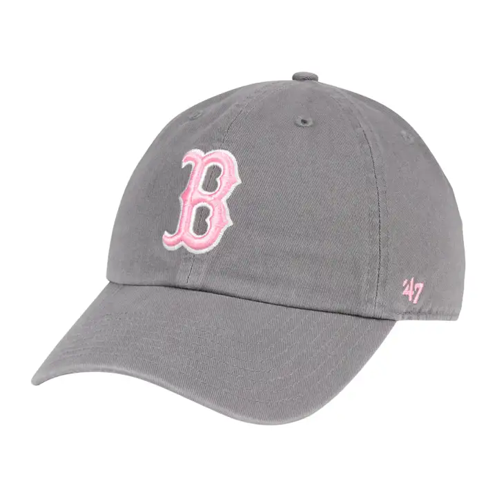 Boston Red Sox MLB Gris foncé Rose Clean Up DKGRY/pnk