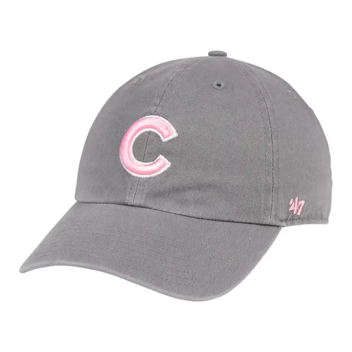 Chicago Cubs MLB Gris Foncé Rose Clean Up DKGRY/pnk