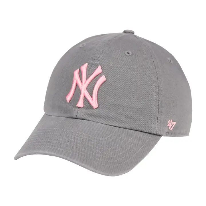 New York Yankees MLB Dark Gray Pink Clean Up   GRIS FONCÉ/rose