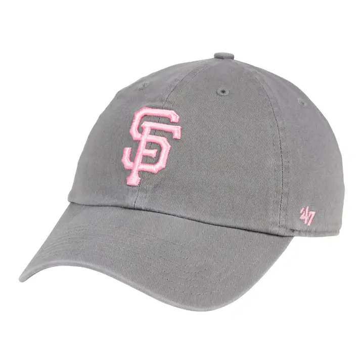 San Francisco Giants MLB Gris Foncé Rose Clean Up DKGRY/pnk