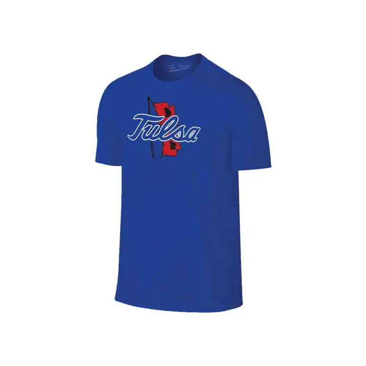 T-shirt à grand logo des Tulsa Golden Hurricane de la NCAA RBL