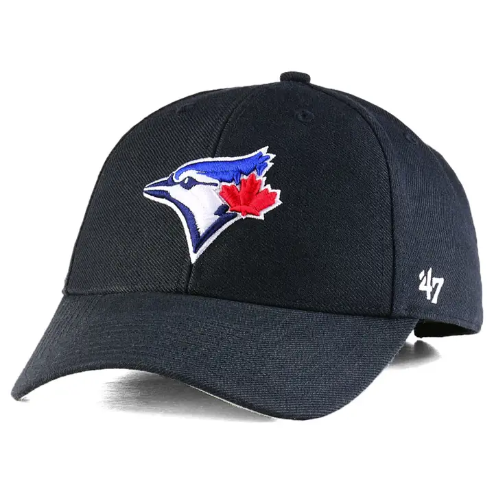 Blue Jays MLB Core MVP Bird with Leaf Marine