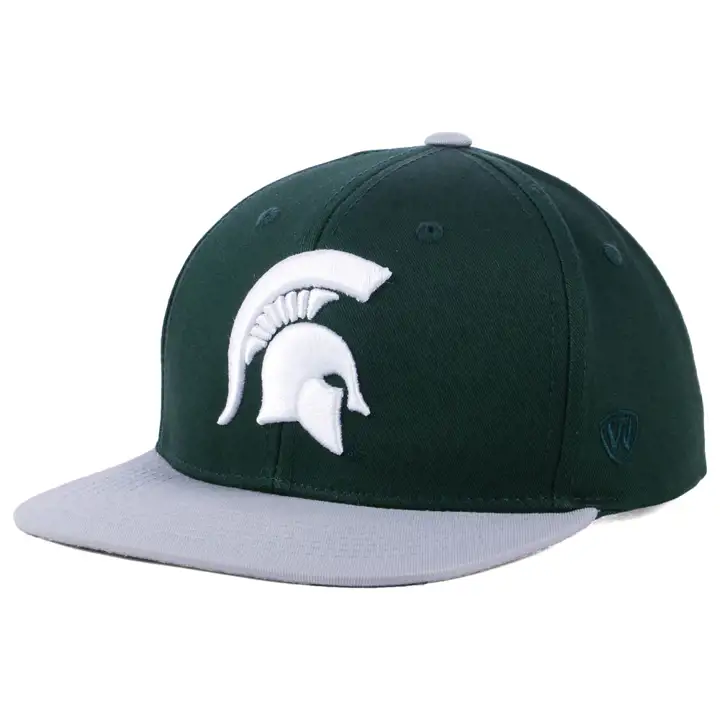 Michigan State Spartans NCAA Jeunesse Casquette Maverick vert/gris