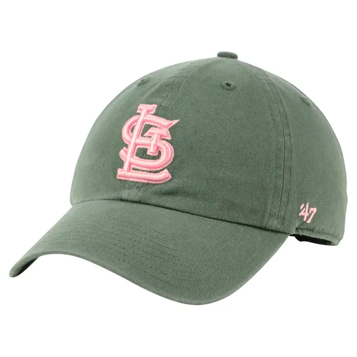 St. Louis Cardinals MLB Casquette Rose « Clean Up » MOSS