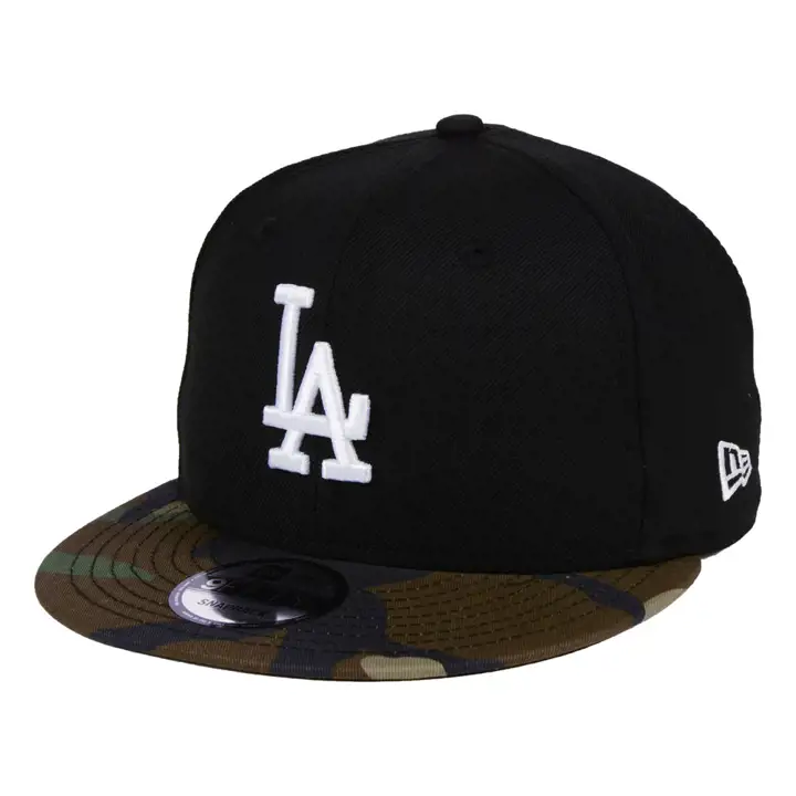 LOS ANGELES DODGERS MLB Woodland 9FIFTY BLK/WOODLAND