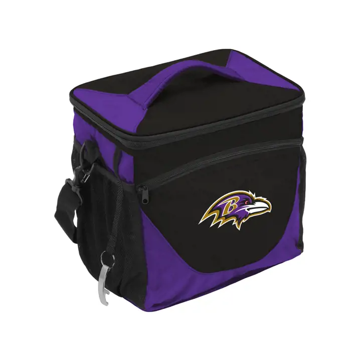Glacière Baltimore Ravens 24 canettes V blk/pur