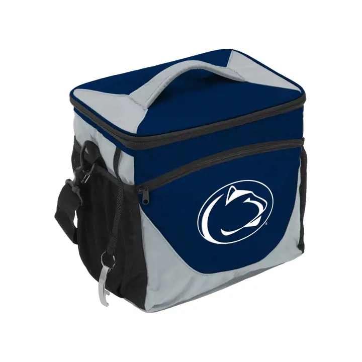 Penn State Nittany Lions 24 Can Cooler V bleu marine/gris