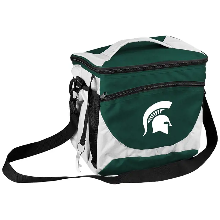 Glacière 24 canettes Michigan State Spartans V vert/blanc