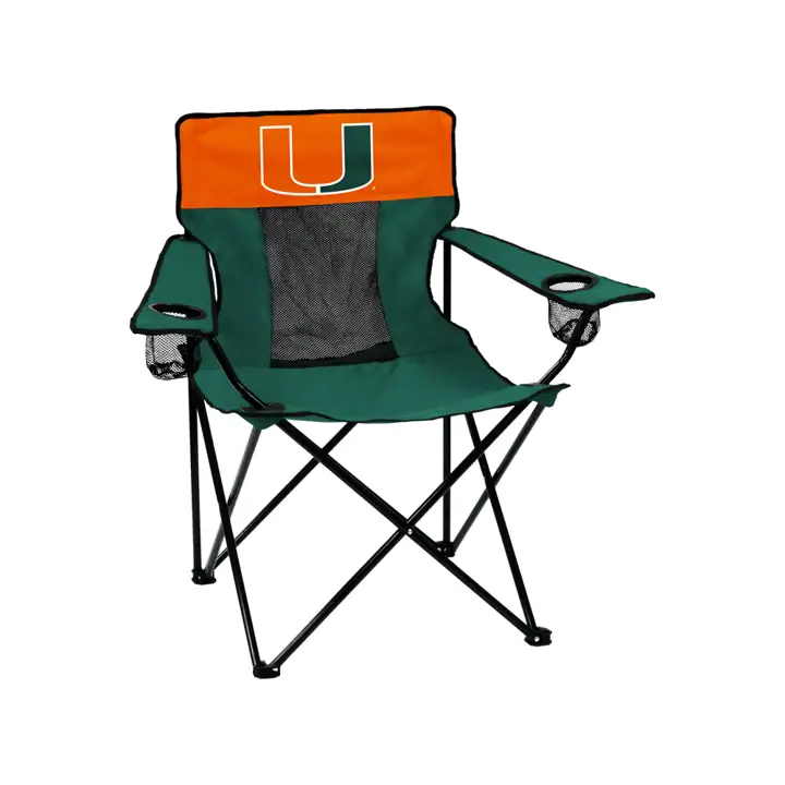 Fauteuil Miami Hurricanes Elite V vert/orange