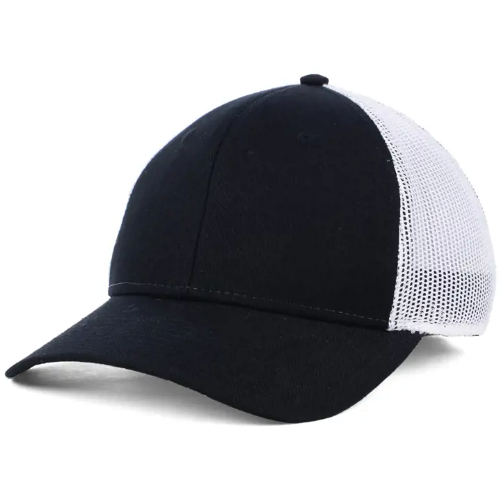 Casquette de camionneur BLANK HW  NOIR/BLANC