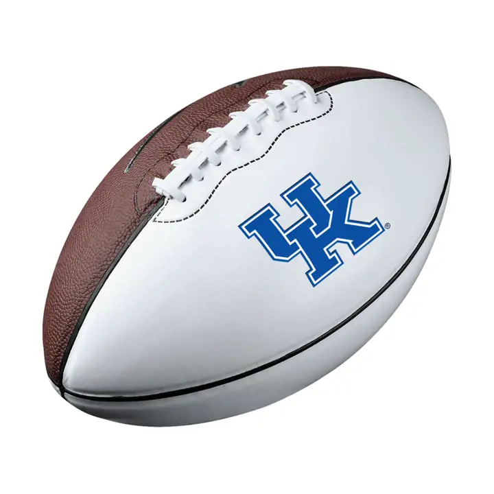 Ballon de football autographe du Kentucky - NIKE II blc/mar