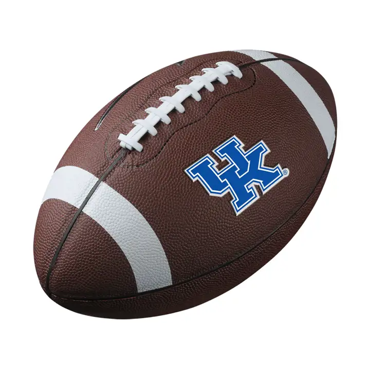 Ballon de football en cuir Kentucky Replica marron