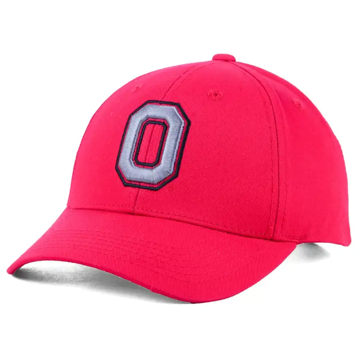 Ohio State NCAA Préféré des fans 3 blocs « O » rouge