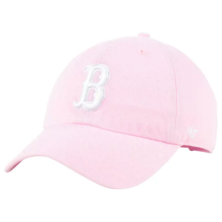 Boston Red Sox MLB Casquette Rose Clean Up PNK