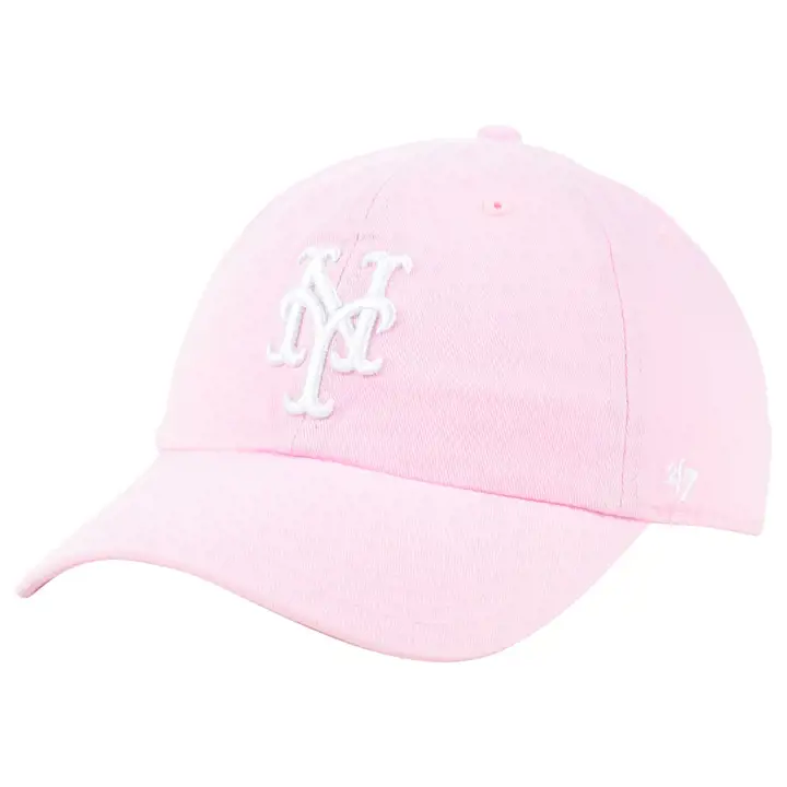 Casquette New York Mets MLB Rose Clean Up PNK