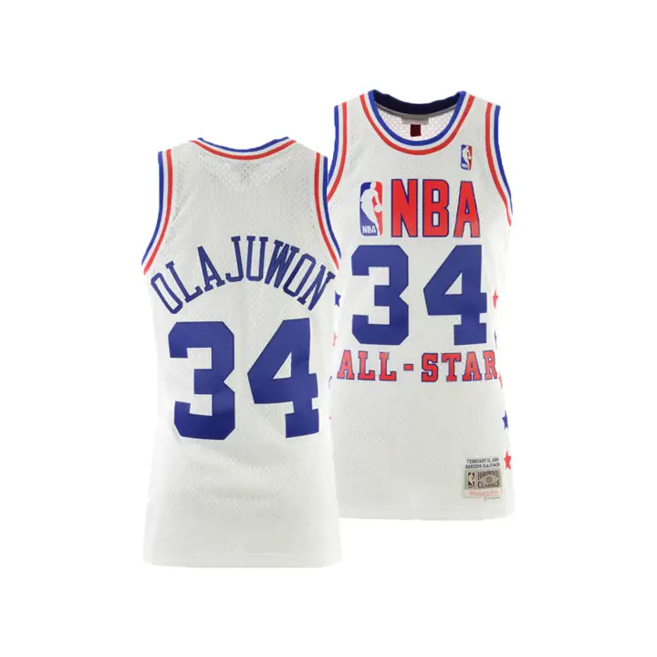 Maillot NBA All Star (Ouest) 1989 ALL STAR SWINGMAN HAKEEM OLA