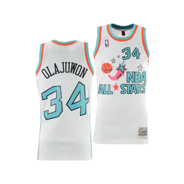 Maillot All Star (Ouest) NBA 1996 SWINGMAN HAKEEM OLA