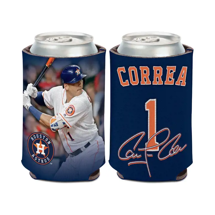 ASTROS Can Coozie Carlos Correa marine