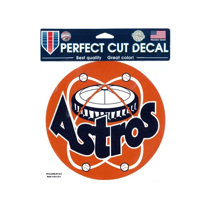 ASTROS Décalcomanie découpée 8x8 - Couleur bleu marine/orange