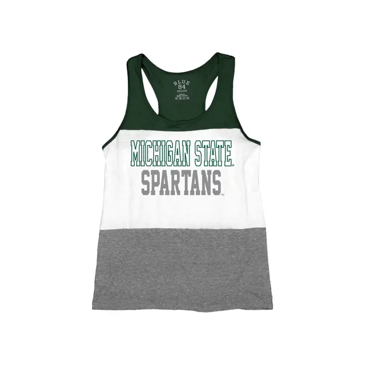 Débardeur dos nageur avec empiècements Michigan State Spartans NCAA femme 18